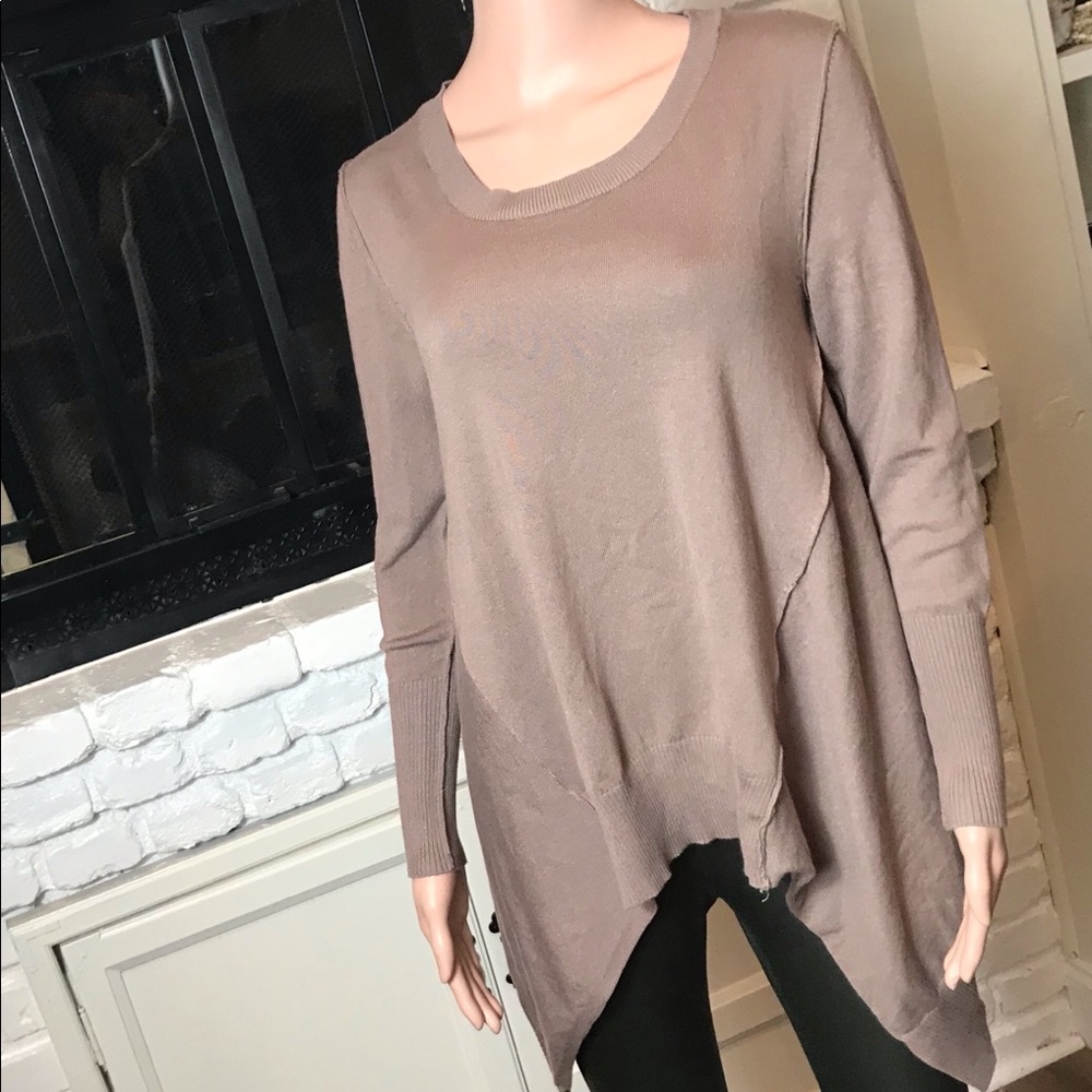 Anthropologie Paper Crane Brown Sweater (Medium)